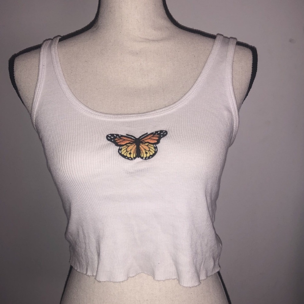 Brandy Melville Butterfly Tank 🦋